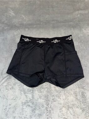 Procadmus Black Cheer Volleyball Compression Biker Athletic Women’s Size Medium